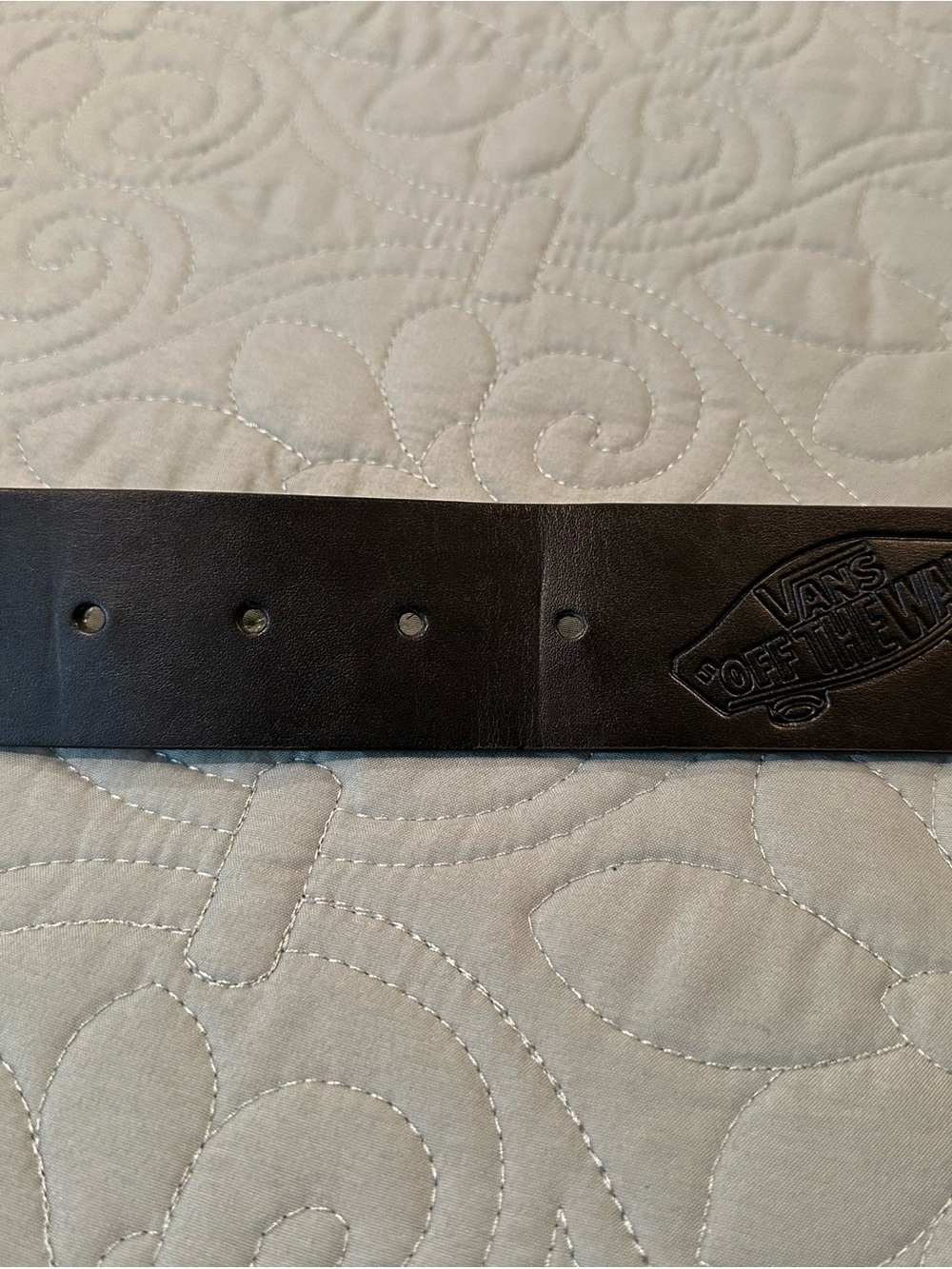 Vans Black Leather Belts with Pyramid Studs (Set of 2) - Picture 5 of 13